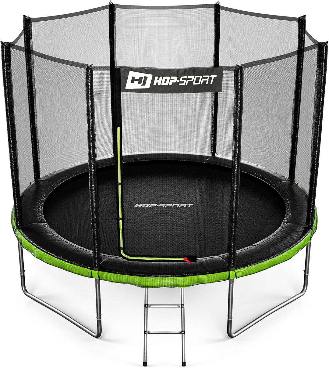 Hop-Sport Trampolin Outdoor - Ø 244/305/366/427/488 cm - Trampolin mit aussenliegenden Sicherheitsne