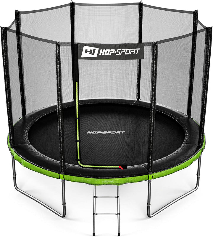 Hop-Sport Trampolin Outdoor - Ø 244/305/366/427/488 cm - Trampolin mit aussenliegenden Sicherheitsne