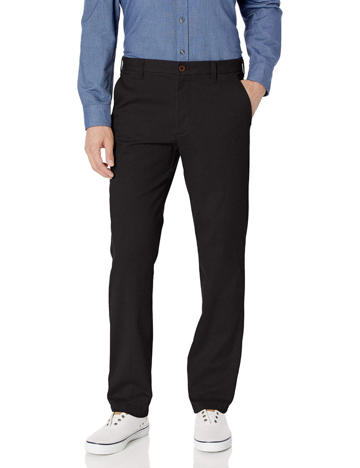 Izod Herren Performance Stretch Straight Fit Flat Front Chino Pant (Auslauf) 45fm080 34W / 30L True
