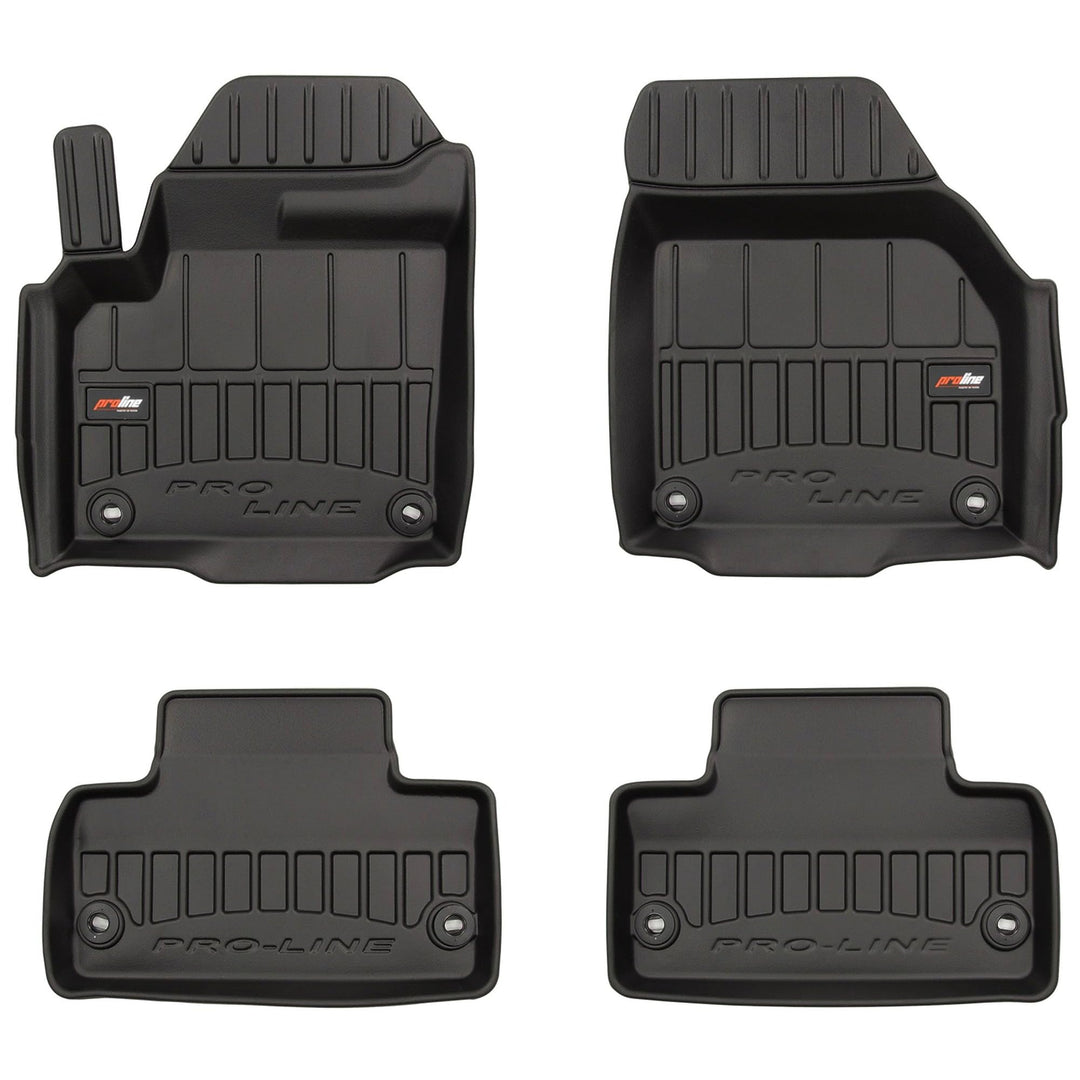 SMK Gummimatten auto fussmatten Satz für Land Rover Range Rover Evoque I 2011-2018 Erleben Sie einen