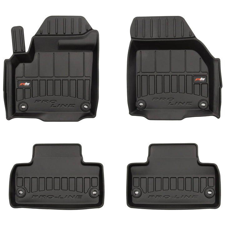 SMK Gummimatten auto fussmatten Satz für Land Rover Range Rover Evoque I 2011-2018 Erleben Sie einen