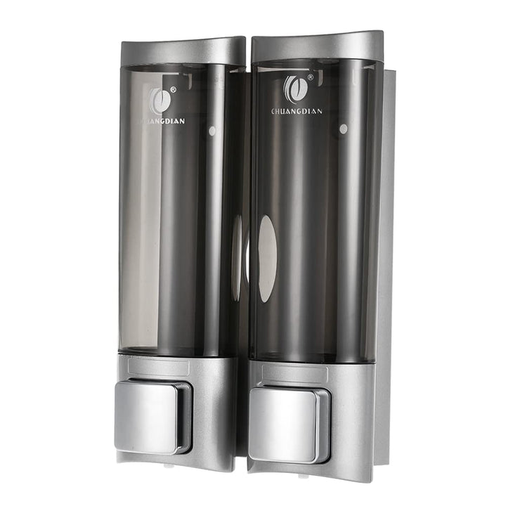 Kavolet 200mlx2 Seifenspender wandbefestigung, Manual Seifenspender mit doppelseitigem Schaumstoff-K