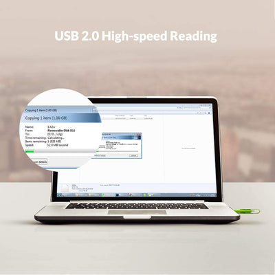 leizhan USB Speicherstick 2.0 OTG Metall Pendrive für Android Smartphone USB Flash Disk Micro USB Pe