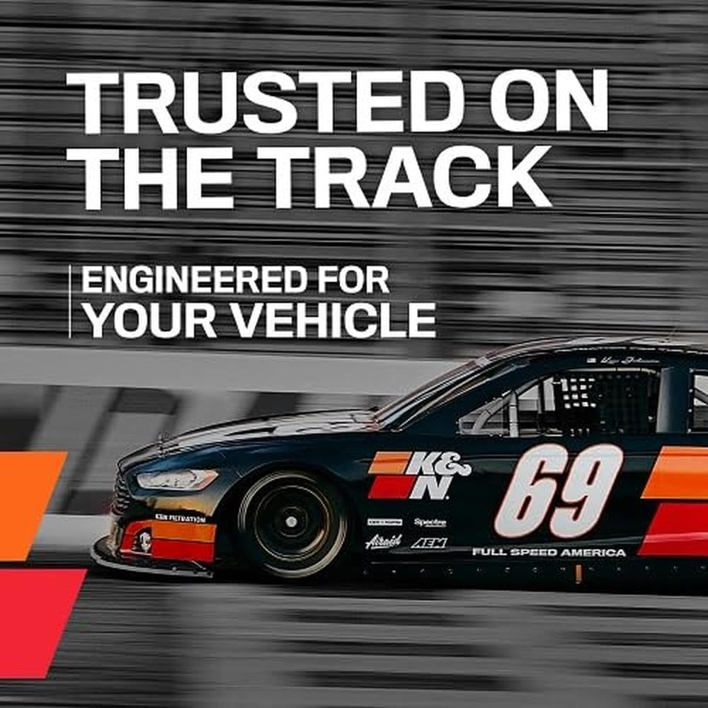 K&N 33-2773 Motorluftfilter: Hochleistung, Prämie, Abwaschbar, Ersatzfilter,Erhöhte Leistung, 1996-2