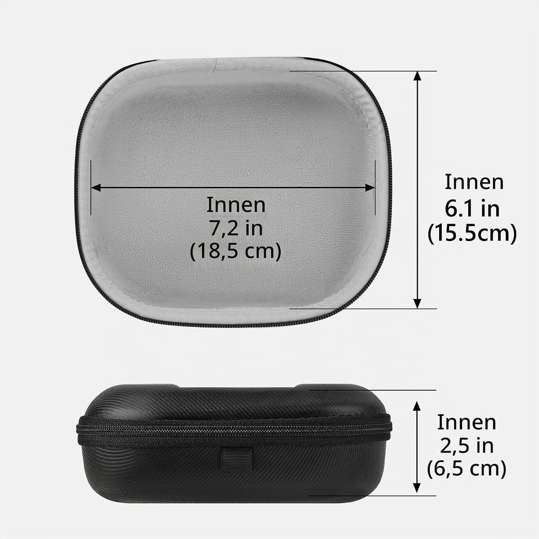 Geekria Tasche Kopfhörer, Schutztasche für Headset Case, Hard Tragetasche,Hard Shell Carrying Case/H