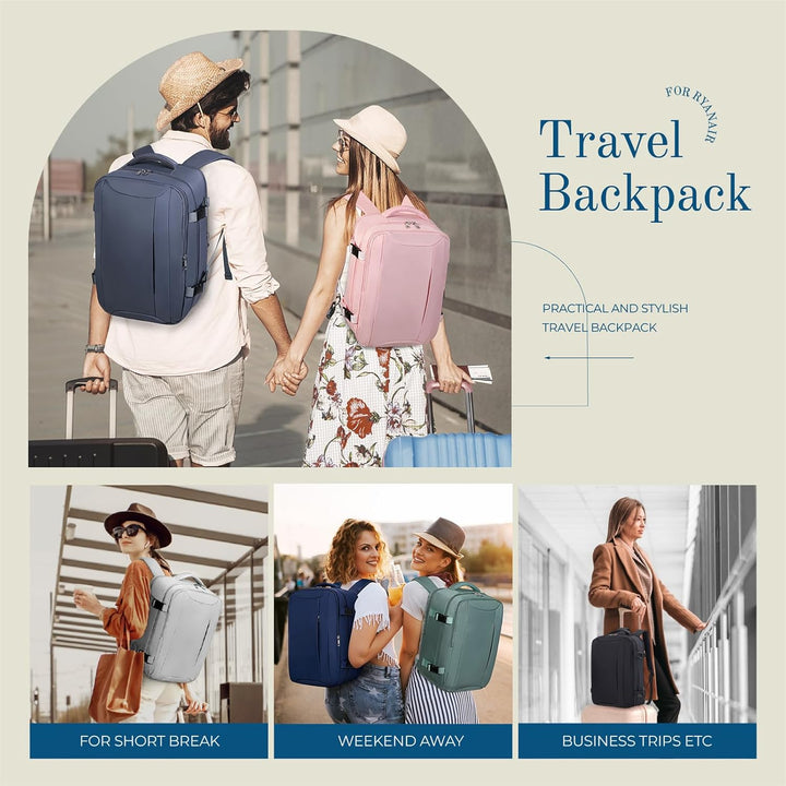 Lossga Für Ryanair Handgepäck 40x20x25 Handgepäck Rucksack Reiserucksack Flugzeug Rucksack 40x20x25