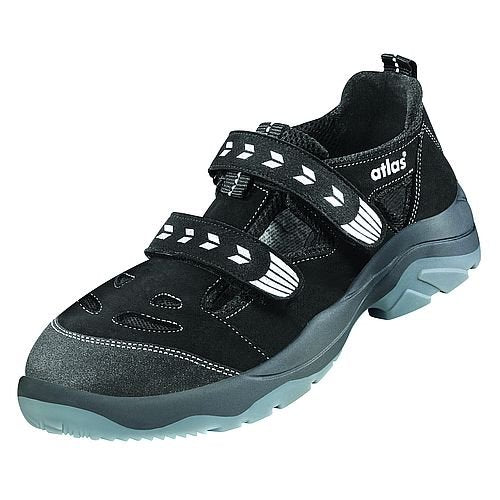 Atlas Alu-tec 360 - EN ISO 20345 S1 - W10, Unisex - Erwachsene Sicherheitsschuhe 36 EU Schwarz