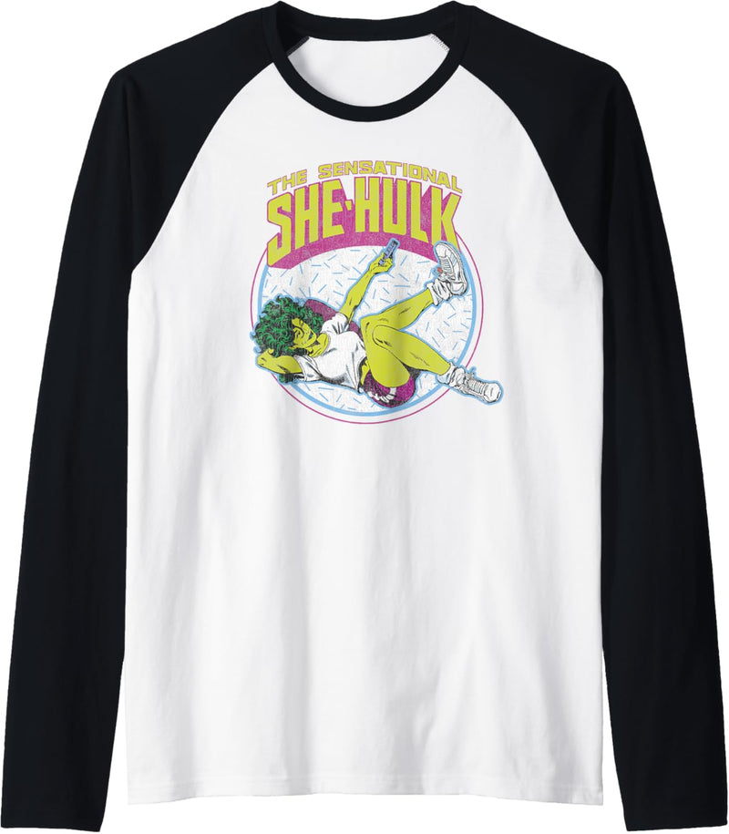 Marvel The Sensational She-Hulk Portrait Raglan