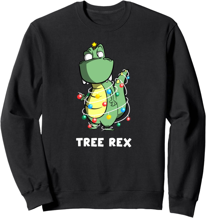 Tree Rex - Weihnachten Dinosaurier Tyrannosaurus Dino Fun Sweatshirt
