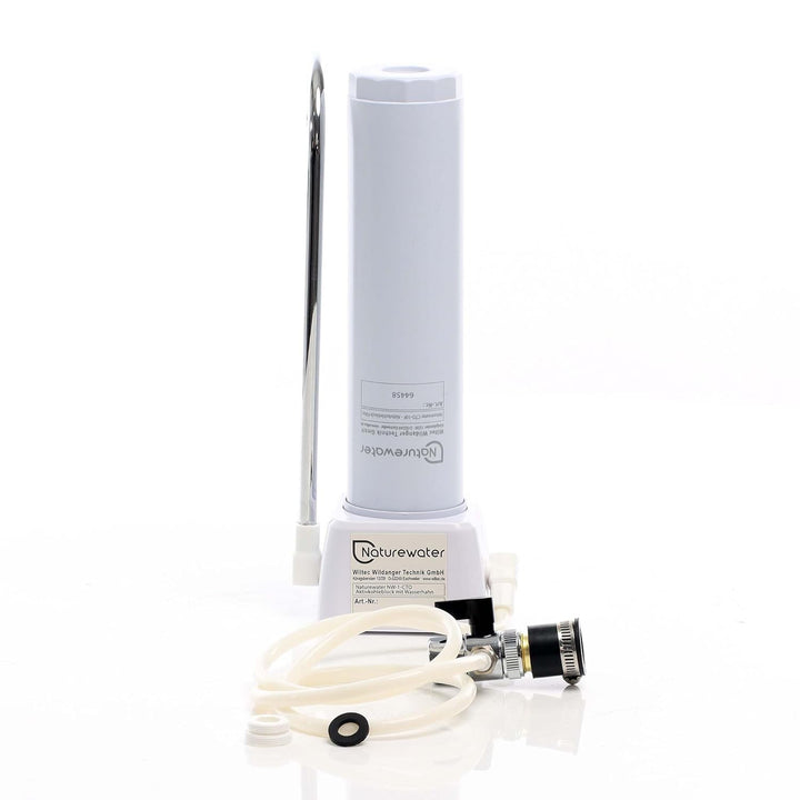 Naturewater NW-1-CTO 1 Stufen Counter Top Wasserfilter, 5 µ, Aktivkohle Block Filtereinsatz, Kartusc