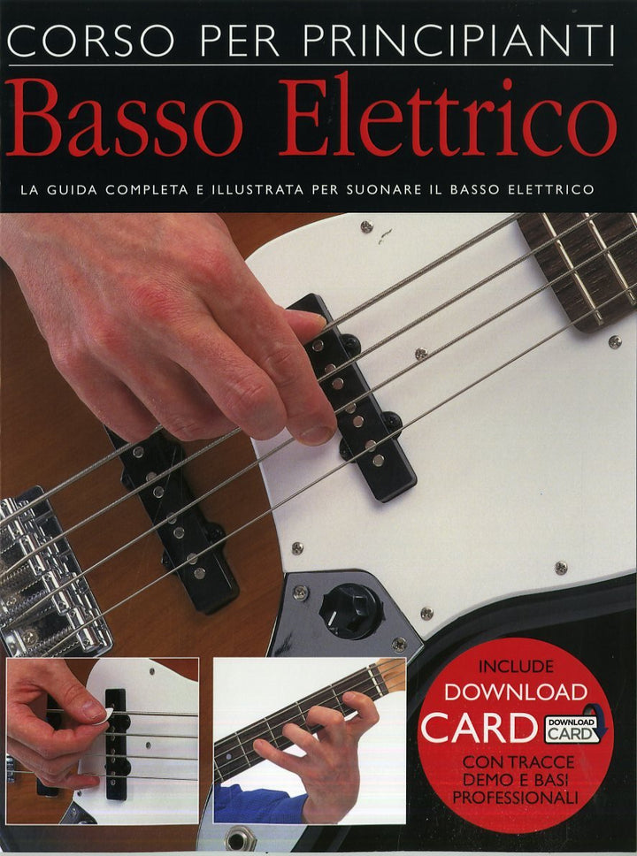 Corso Per Principianti - Basso Elettrico-E-Bass-BOOK+AUDIO-ONLINE
