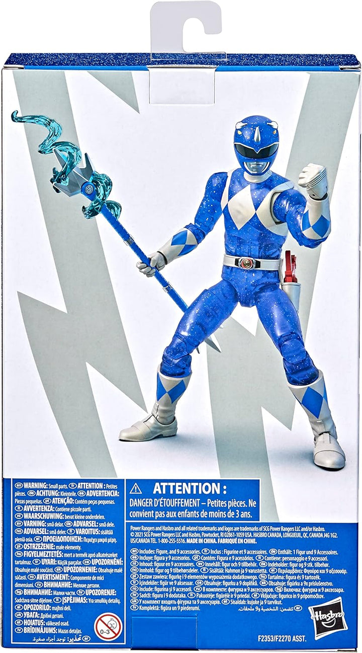Power Rangers Lightning Collection – Blue Ranger, Blau, 6-inch, Blau