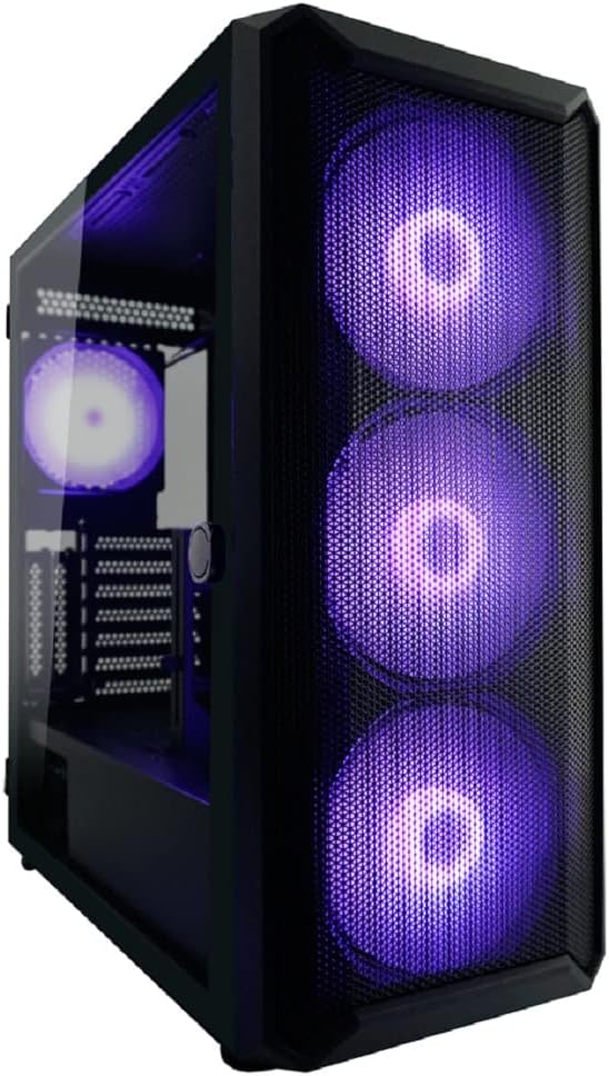 LC-POWER Gaming 804B Midi Tower Schwarz