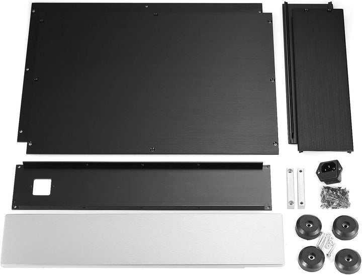 DIY Verstärker Aluminium Gehäuse Audio DAC Vorverstärker Chassis B430×T308×H92 (430×308×92 mm), 430&