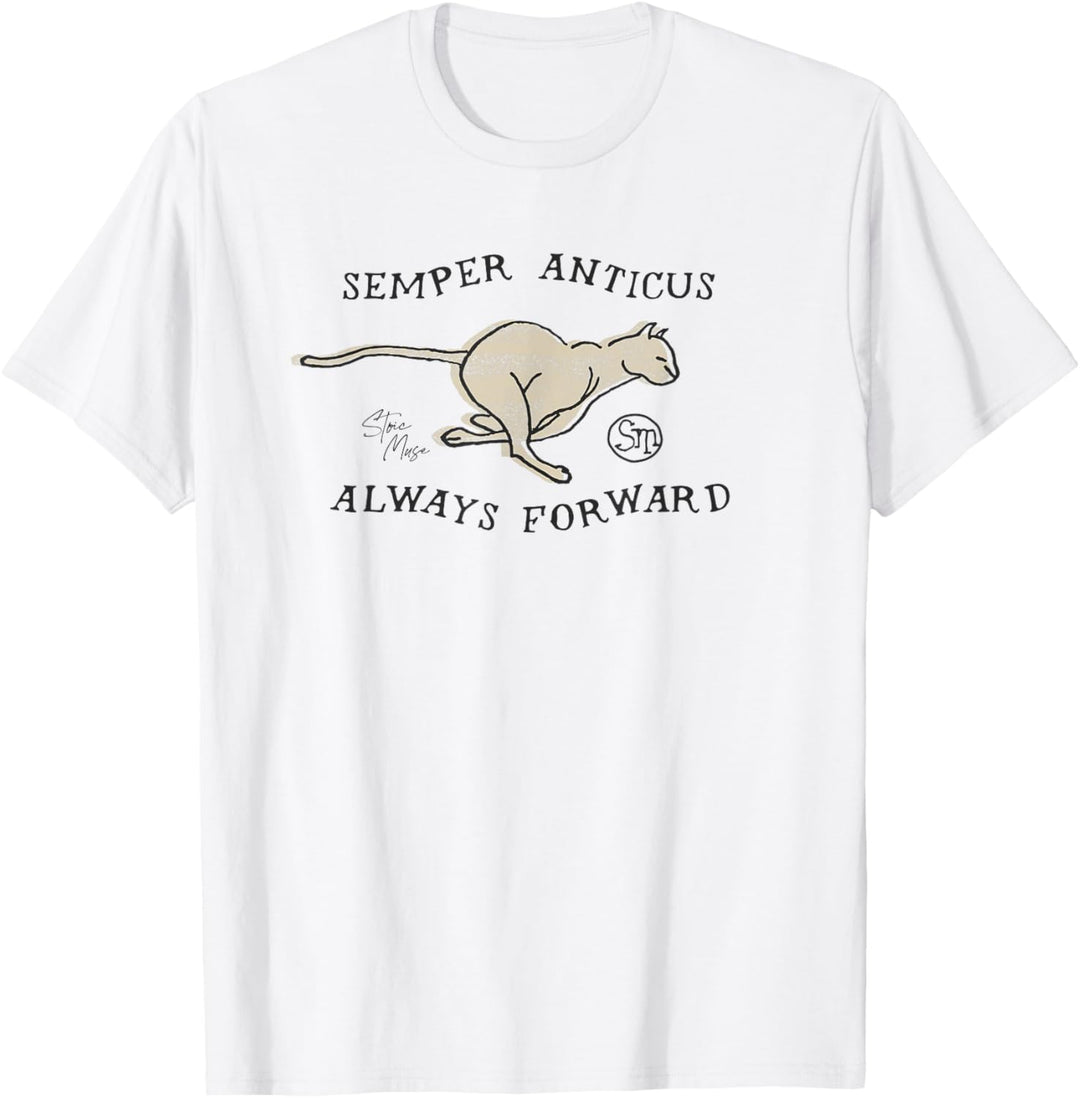 Stoisches Zitat | Amor Fati | Gebrannte Orange T-Shirt