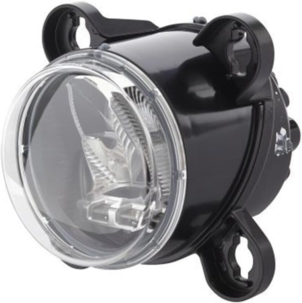 HELLA - LED-Hauptscheinwerfer - 90mm Essential R80 - 24/12V - rund - Einbau - Lichtscheibenfarbe: tr