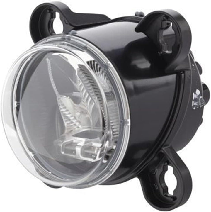 HELLA - LED-Hauptscheinwerfer - 90mm Essential R80 - 24/12V - rund - Einbau - Lichtscheibenfarbe: tr