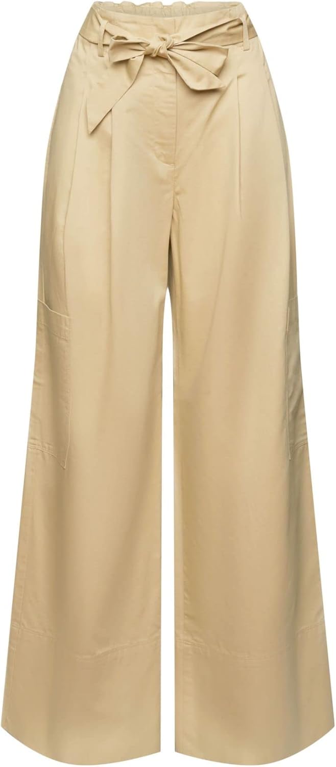 Esprit Collection Cargohose mit weitem Bein