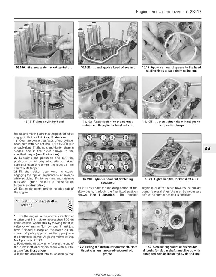 VW Transporter (water-cooled) Petrol (82 - 90) Haynes Repair Manual, Taschenbuch
