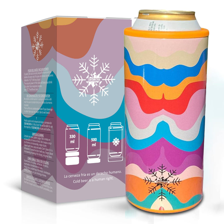 BierKühler Qualitätskühler Thermos Getränkekühler Flaschenkühler für 330 ml 440 ml 500 ml Bier Dosen