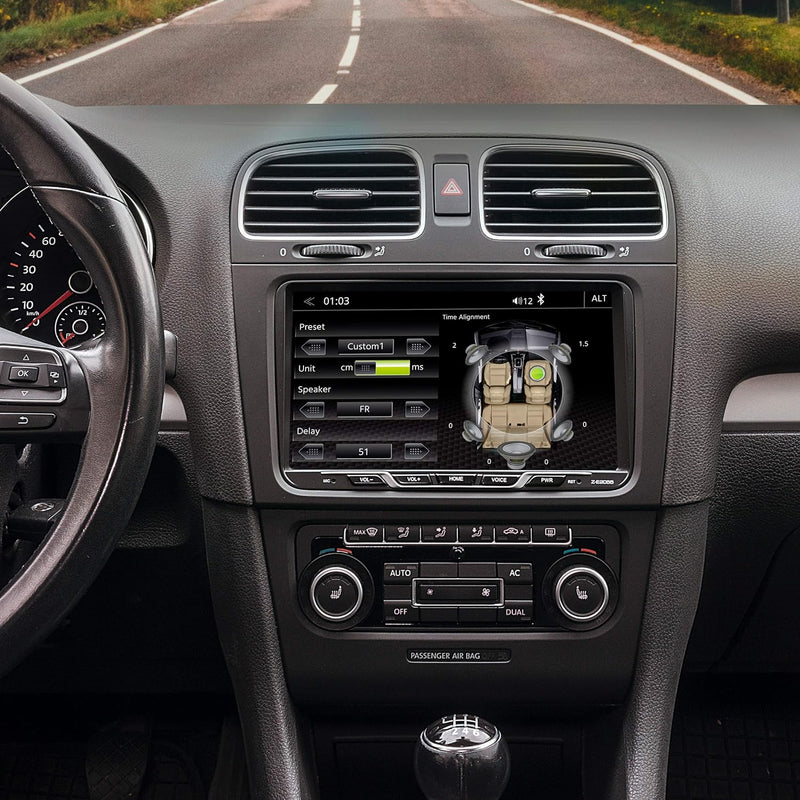 ZENEC Z-E2055: Autoradio für VW, Seat, Skoda (Golf 5 + 6 Plattformen), Mediencenter mit 9“ / 22,9 cm