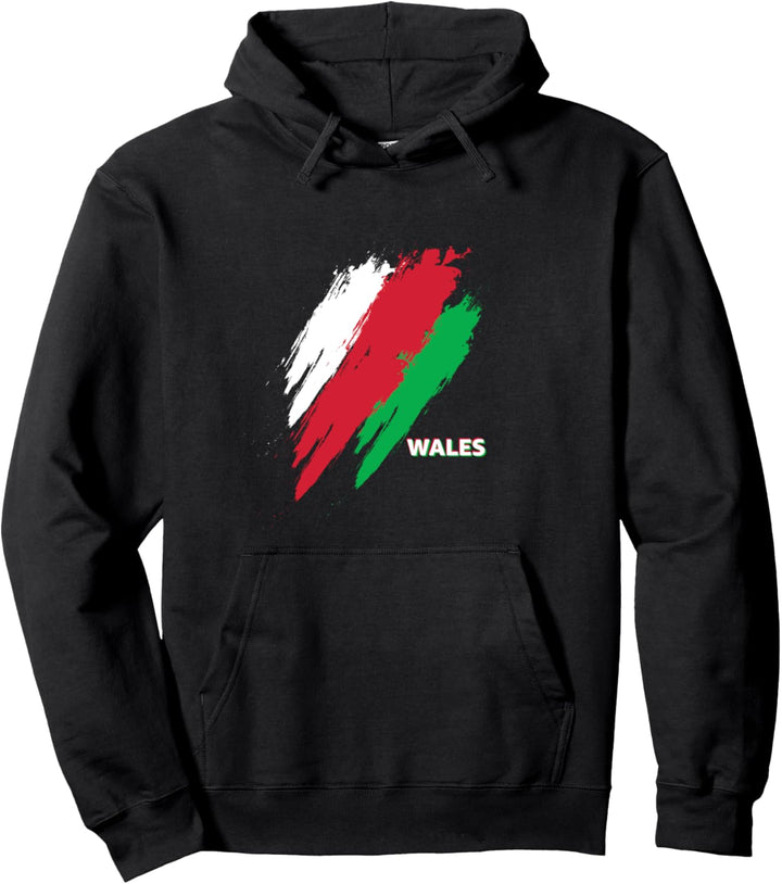 Flagge Wales Pullover Hoodie