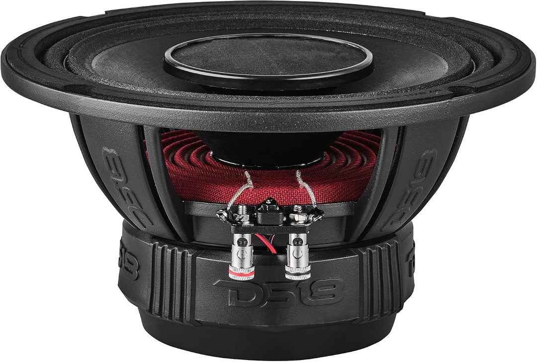 DS18 PRO-HY8.4B Hybrid-Auto-Lautsprecher mit 20,3 cm (8 Zoll) Hybrid-Mitteltöner, eingebauter VC-Kom