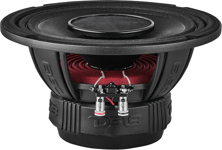 DS18 PRO-HY8.4B Hybrid-Auto-Lautsprecher mit 20,3 cm (8 Zoll) Hybrid-Mitteltöner, eingebauter VC-Kom