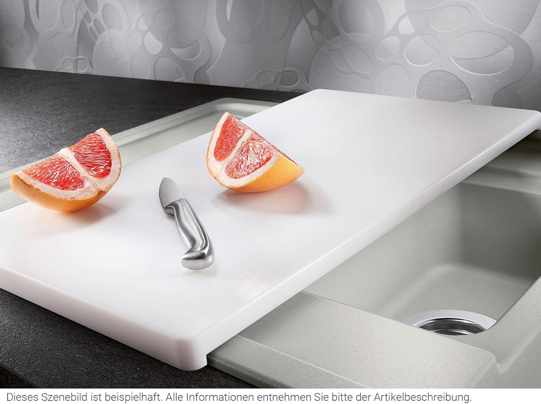 BLANCO Schneidbrett aus massiver Buche | 540 x 260 mm | Für Spülen und Becken mit klassischem Einbau