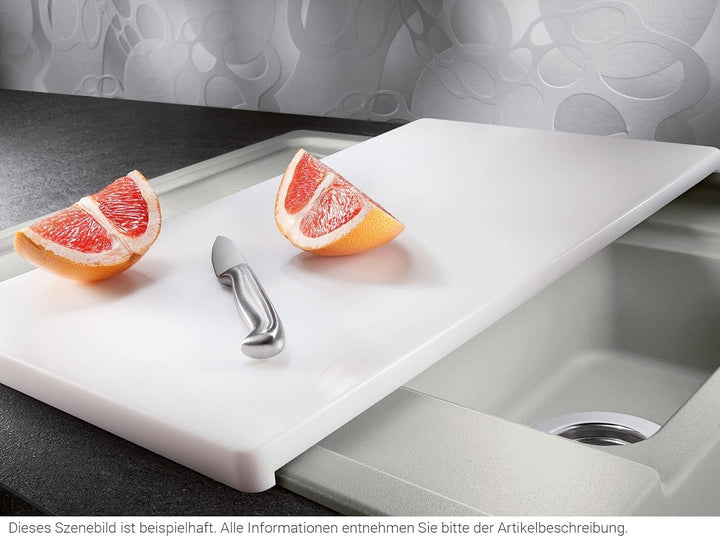 BLANCO Schneidbrett aus massiver Buche | 540 x 260 mm | Für Spülen und Becken mit klassischem Einbau