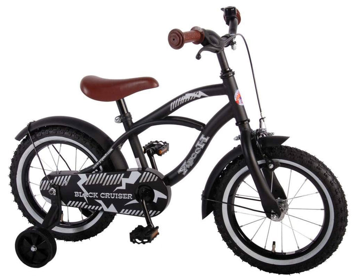Yipeeh Unisex-Youth 41401 Kinderfahrrad, Schwarz, Kleinkind