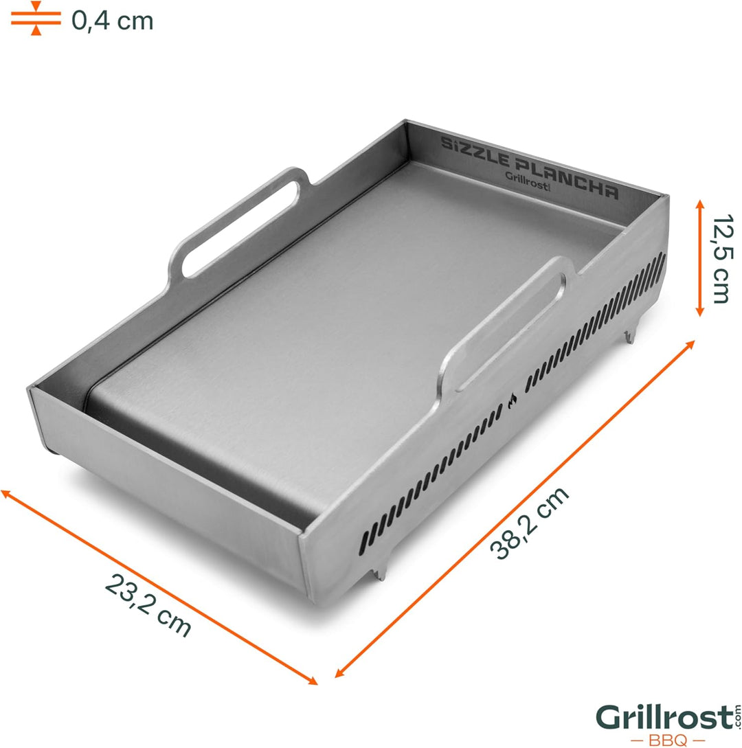 Die Grillrost.com Sizzle Plancha für Napoleon Grills - Macht einen Plancha-Grill aus deiner Sizzle Z