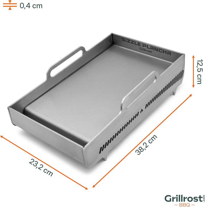 Die Grillrost.com Sizzle Plancha für Napoleon Grills - Macht einen Plancha-Grill aus deiner Sizzle Z