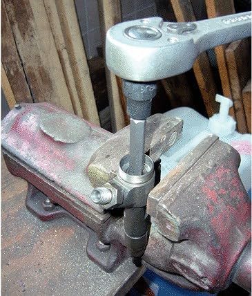 KS Tools 152.1055 Injektoren-Auszieher mit 6+3kg Schlaggewicht, 3-tlg.
