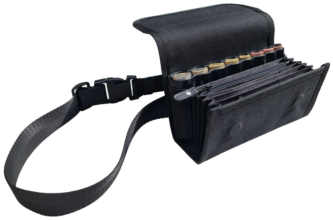 CLAIRE-FONCET Der Rolls-Royce der Canvas Kellnertasche - Kellnerbörse – in Canvas Gewebe, Inklusiv 8