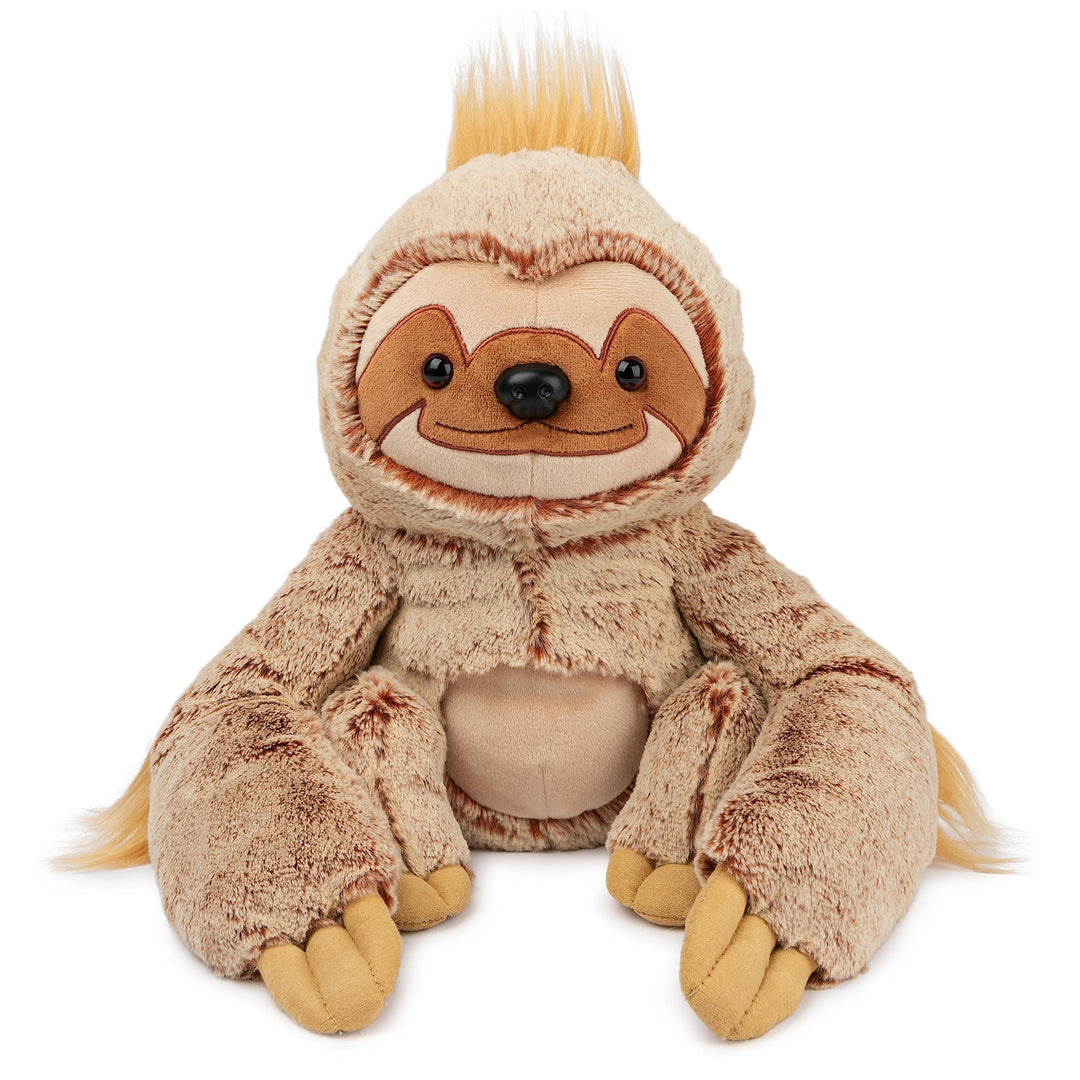 GUND Augie Faultier-Plüsch, Premium-Stofftier ab 1 Jahren, Hellbraun/Kupfer, 38,1 cm Faultier, 38,1