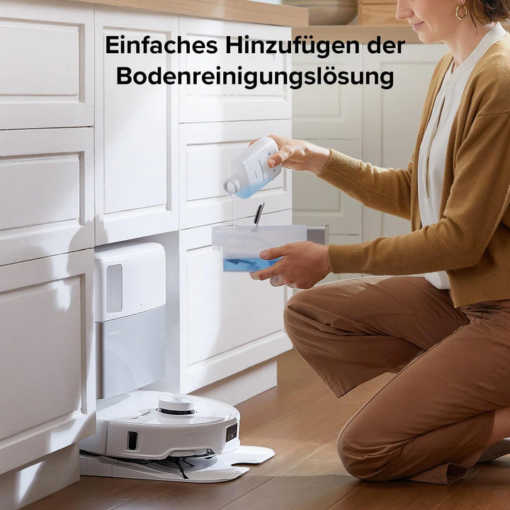 roborock 1L Original Reinigungsmittel für roboorck S/Qrevo/Q-Serie Saugroboter und Dyad/Flexi-Serie