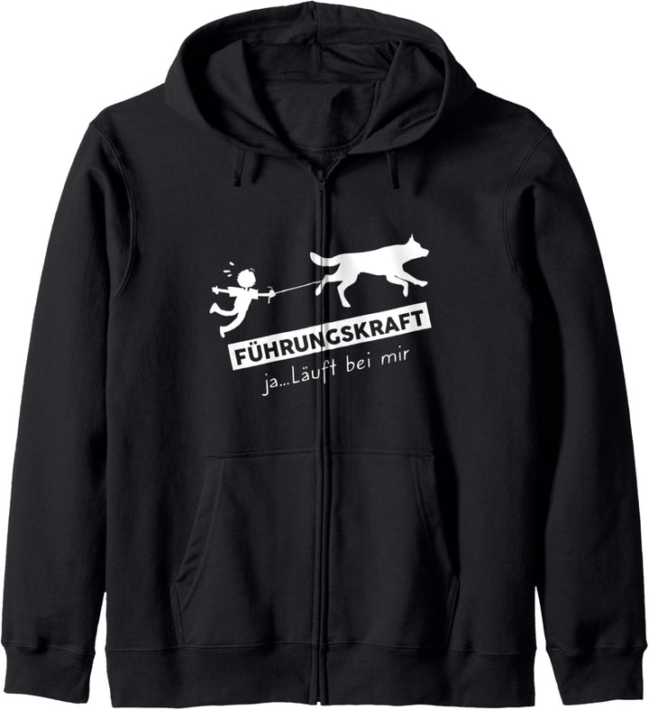 Hunde Führungskraft T-Shirt Lustiges Hundebesitzer Hunde Kapuzenjacke