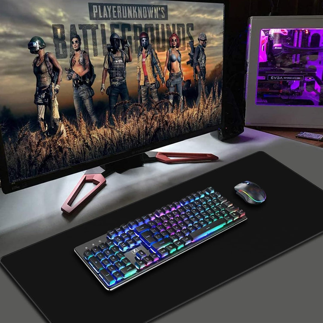 XXL Gaming Mauspad 900x400x3mm XXL Mousepad Tischunterlage Large Size Multifunktionales Anti Rutsch