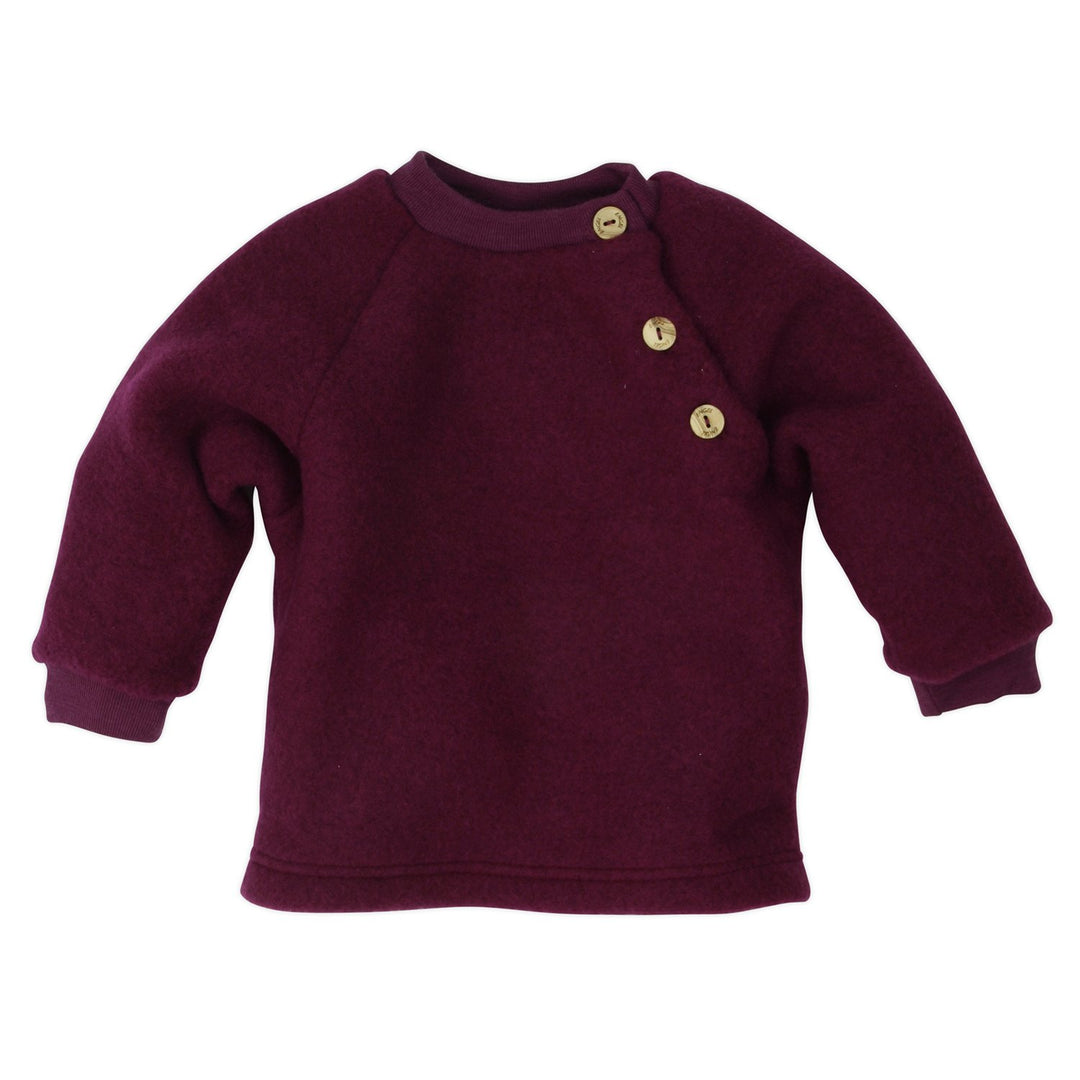 Engel Raglanpullover - Beere Melange - 50/56