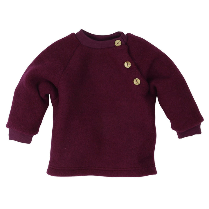 Engel Raglanpullover - Beere Melange - 50/56