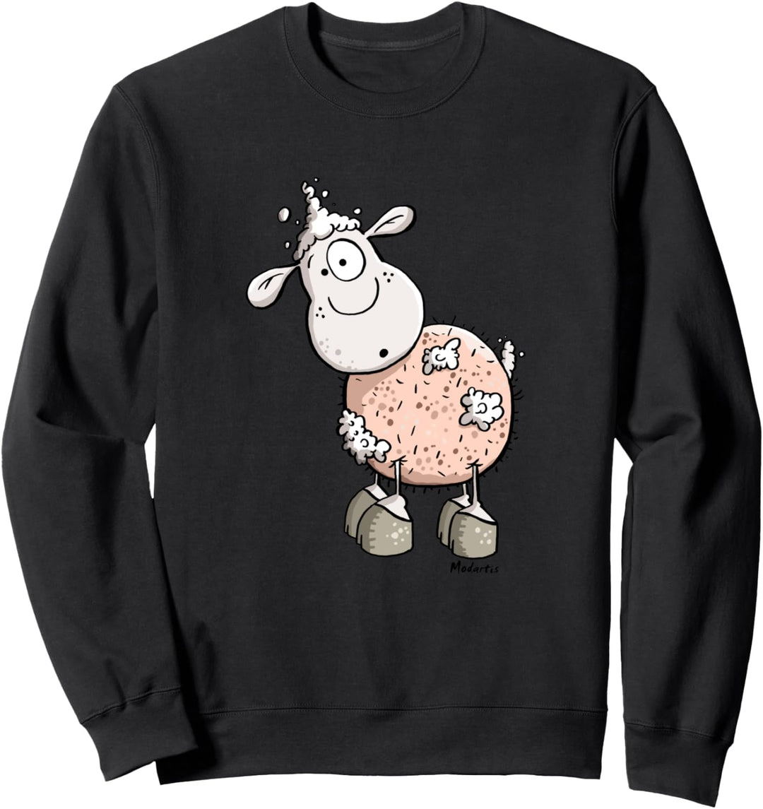 Schaf nach der Schur I Geschorenes Schaf Fun Sweatshirt