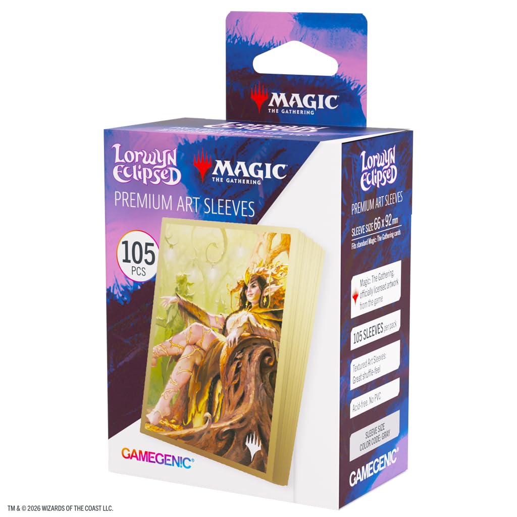 Gamegenic | Magic: The Gathering | Lorwyn Eclipsed Premium Art Sleeves - High Perfect Morcant