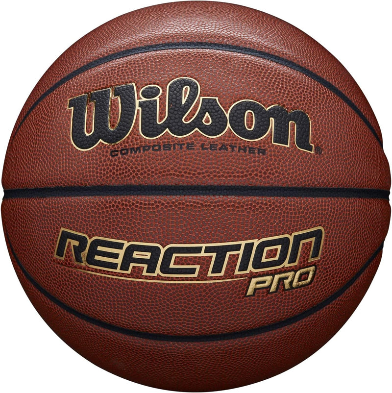 Wilson Unisex-Adult Reaction Pro Basketball 6 Braun, 6 Braun