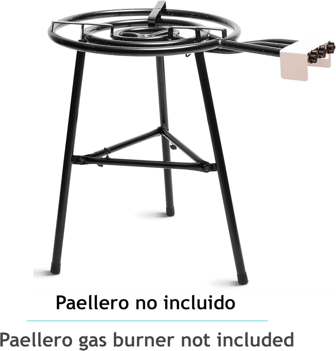 briebe Stütze für Gas-Paella-Pfanne, Ständer mit 3 Beine, Robust und Stabil, Geeignet für Paella-Pfa