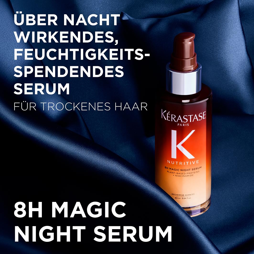 Kérastase Nutritive, Nachtserum für normales bis leicht trockenes Haar, Nährend und glättend für meh