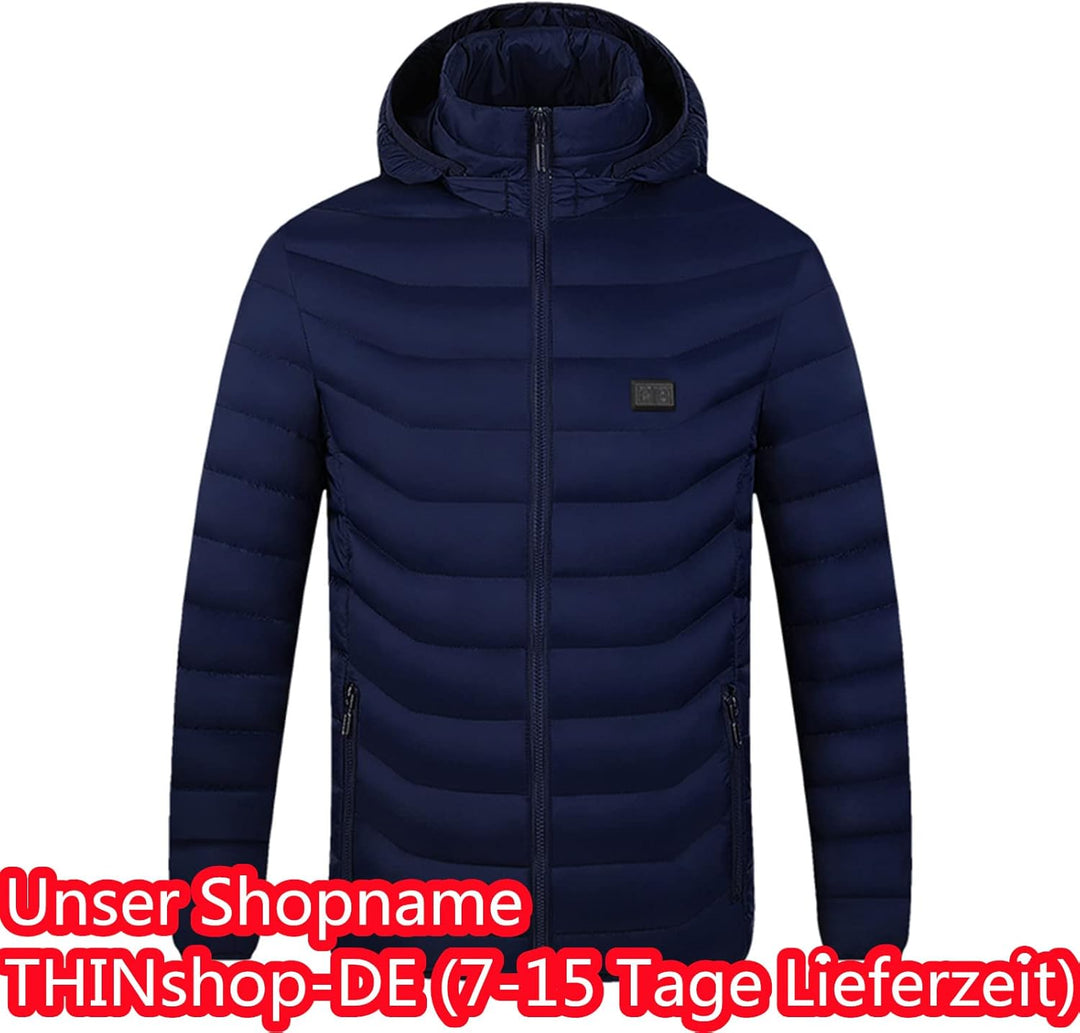 Heizjacke Herren Damen Beheizbare Jacke Beheizte Jacke Wärmende Beheizbare Weste Winter Warm Daunenj