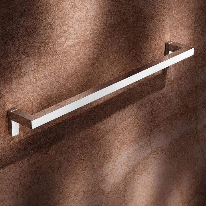 KEUCO Badetuchhalter aus Metall, Hochglanz-verchromt, 56cm lang, für Badezimmer oder Sauna, für Hand