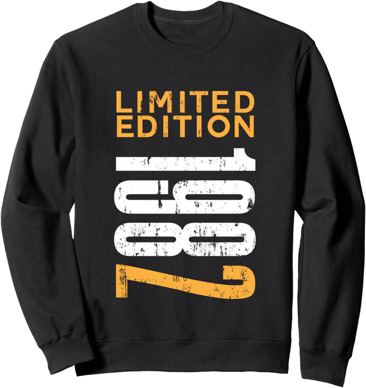 Limited Edition 1982 Vintage 40 Geburtstag Mann Frau Sweatshirt