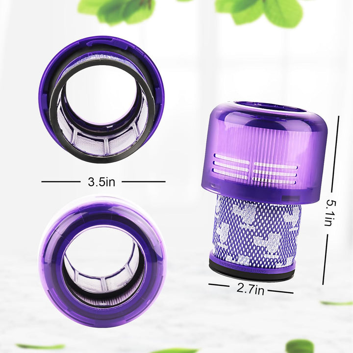 V11 Filter für Dyson, 2 Stück Filter für Dyson V15 V11 Absolute, Vakuumfilter Ersatz für Dyson V11 V